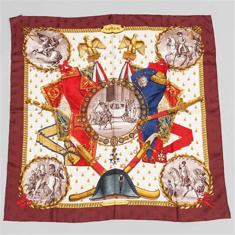 napoleon army hermes scarf|Hermes scarf history.